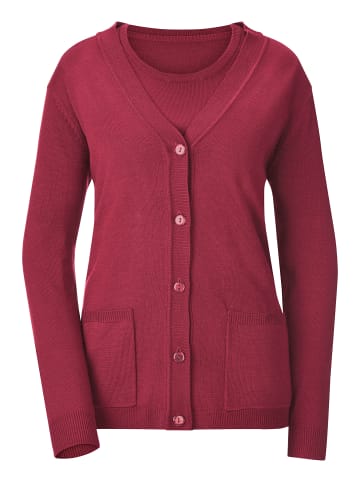 WITT WEIDEN Twinset in weinrot