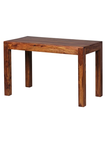 FineBuy Esstisch in Braun / Sheesham / 60x120x76