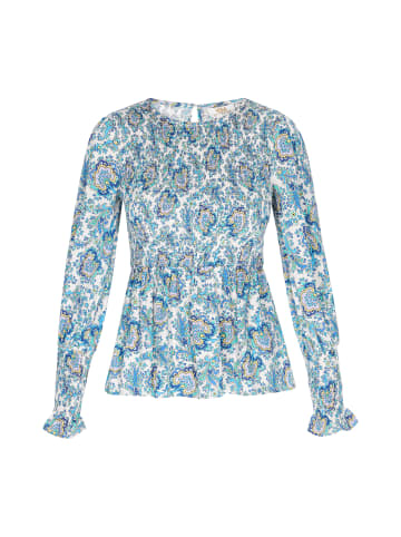usha FESTIVAL Women Blouse in blue multicolor
