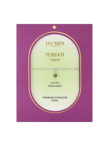 Lucardi Armband "Monat August"