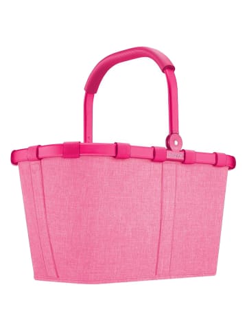 Reisenthel carrybag - Einkaufskorb (teddy leo olive) in frame twist pink