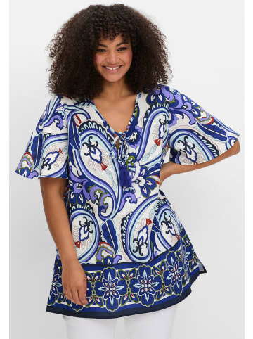 sheego by Joe Browns Tunika in offwhite-gemustert