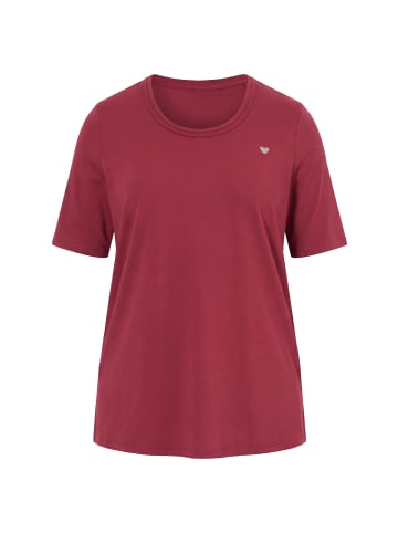 Ulla Popken Shirt in purpurrot