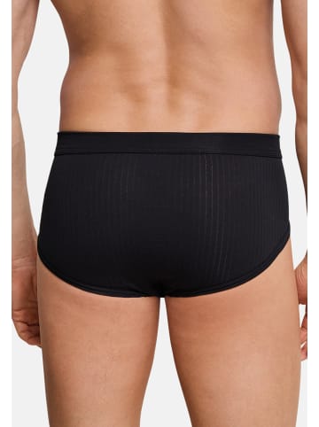 Schiesser Slip / Unterhose Cotton Essentials Authentic in Schwarz