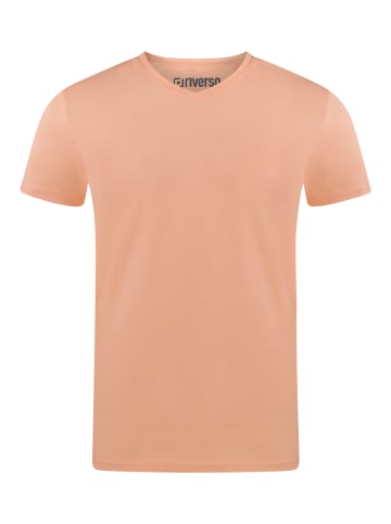 riverso  T-Shirt RIVAaron V-Neck in Orange