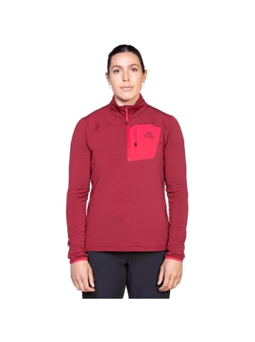 MOUNTAIN EQUIPMENT Langarmshirt W LUMIKO ZIP-T in Bordeaux