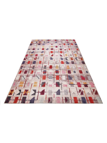 Wecon Home Teppich "Monor Beach" in Beige/Rot/Blau/Gelb