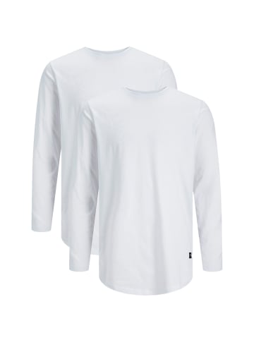Jack & Jones Langarmshirt Jjenoa in Weiß
