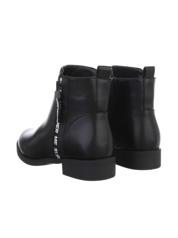 Ital-Design Stiefelette in Schwarz