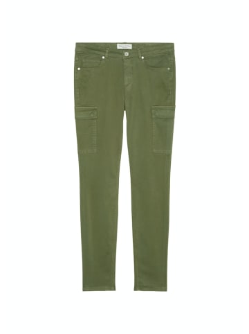 Marc O'Polo 5 Pocket, mid waist, slim fit, regular length in Grün