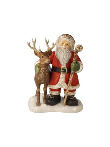 Goebel Figur " Santa und der König des Waldes " in Bunt