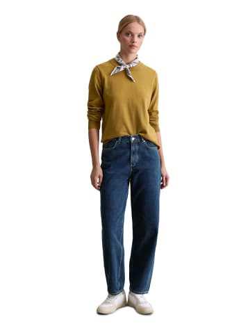 Marc O'Polo DENIM Pullover regular in Dark Yellow Melange