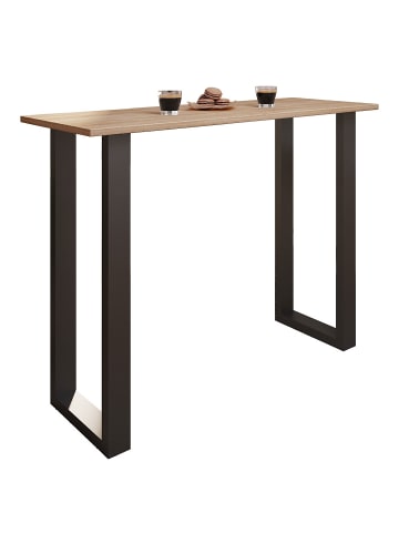 ebuy24 Bartisch Xona dekor Eiche 140 x 50 cm