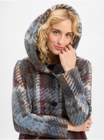 AMBER & JUNE Jacke in blau mehrfarbig - 0004