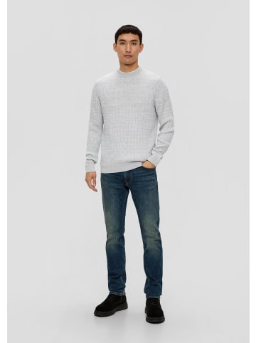 s.Oliver Strickpullover langarm in Grau