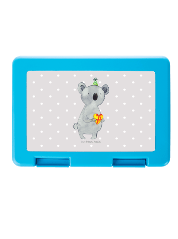 Mr. & Mrs. Panda Frischhaltedose Koala Geschenk ohne Spruch in Grau Pastell