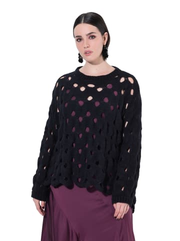 Ulla Popken Pullover in schwarz