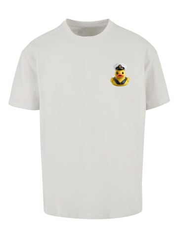 F4NT4STIC T-Shirt Rubber Duck Captain OVERSIZE TEE in lightasphalt