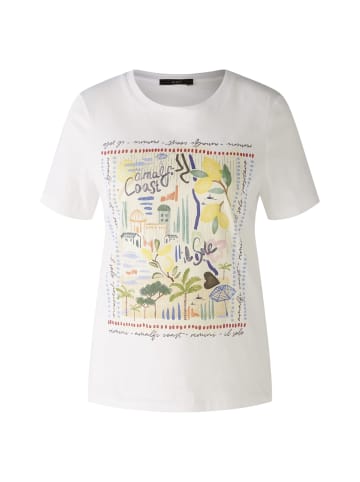 Oui T-Shirt 100% Bio-Baumwolle in optic white