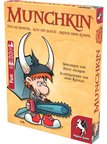 Pegasus Spiele Munchkin (Kartenspiel) | Töte die Monster - Klau den Schatz - Erstich deine...