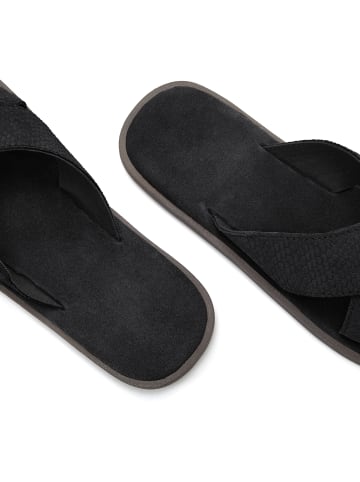 Beach Time Pantolette in schwarz