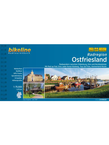Esterbauer Radregion Ostfriesland | Radwandern zwischen Oldenburg, Ems und Nordseeküste....