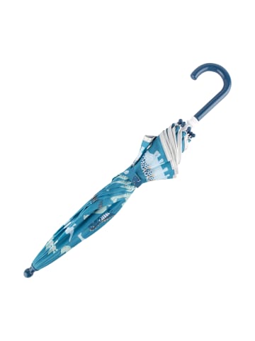 Sigikid Regenschirm Dino 75 cm Kinderschirm in blau