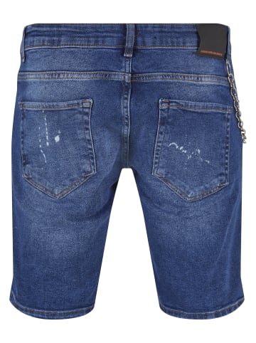 2Y Premium Jeans Shorts in blue