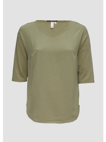 QS T-Shirt in 7282_olivgrün