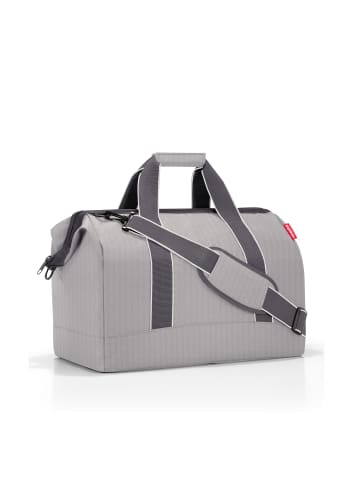 Reisenthel travelling allrounder L - Reisetasche 48 cm in herringbone grey