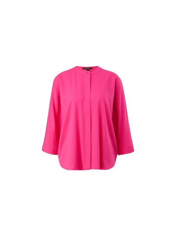 comma Langarmbluse in pink