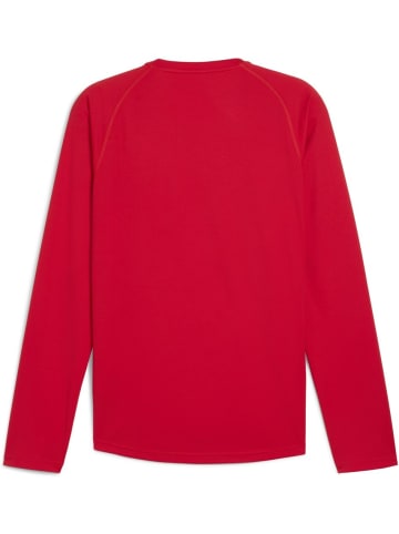 Puma T-Shirt "Cross The Line Longsleeve Tee 3.0" in Rot