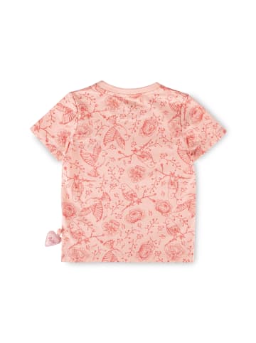 Sigikid T-Shirt Pink Birds in Hellrosa