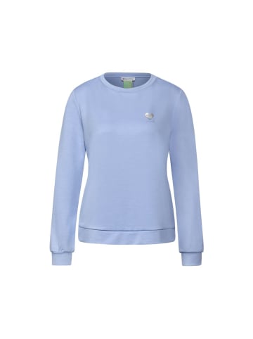 Street One Sweatshirt in mid sunny blue