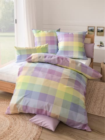 WITT WEIDEN Bettwäsche in rosé-bleu-kariert