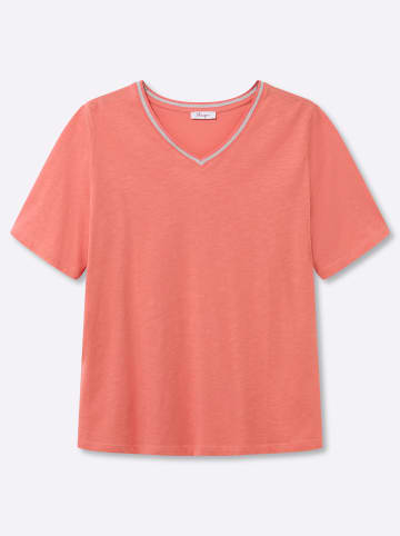 sheego Shirt in koralle