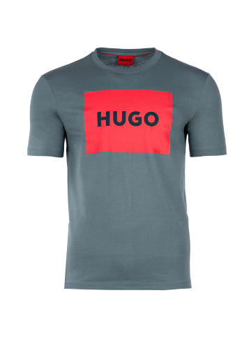 HUGO T-Shirt in Grün (Dark Green)