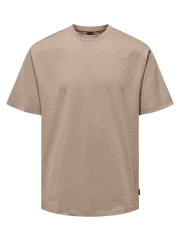 ONLY & SONS T-Shirt Onsfred in Desert taupe
