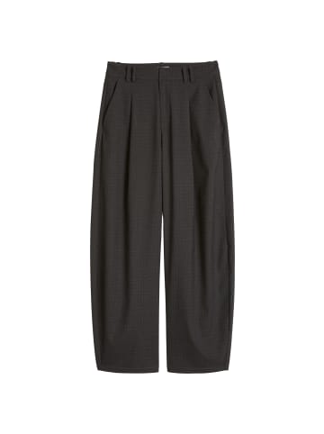 Marc O'Polo DENIM Karierte Hose relaxed in Dark Grey
