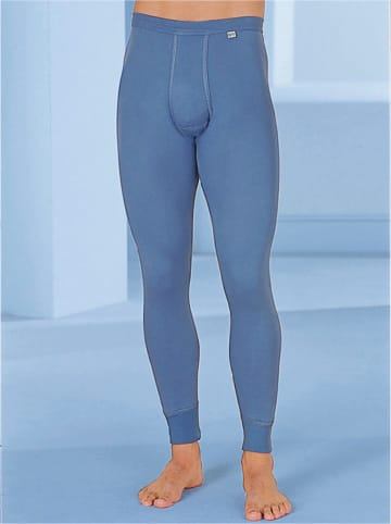 Kumpf Body Fashion Hose lang in stahlblau
