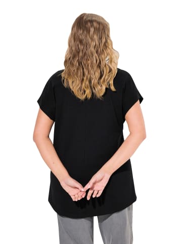 Ulla Popken Shirt in schwarz