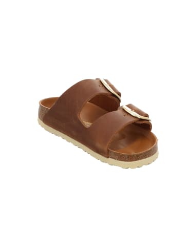 Birkenstock Pantoletten Arizona in Cognac