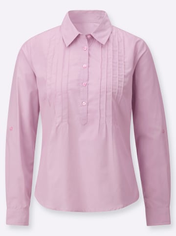 WITT WEIDEN Biesen-Bluse in rosé