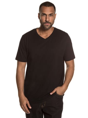 JP1880 Kurzarm T-Shirt in schwarz