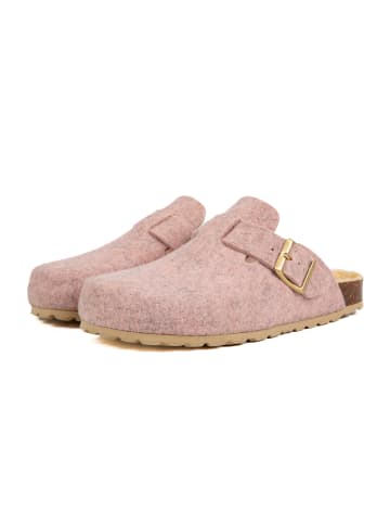 billowy Pantoletten HOME FANTASY in rosa