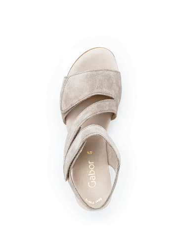 Gabor Fashion Keilsandalette in beige