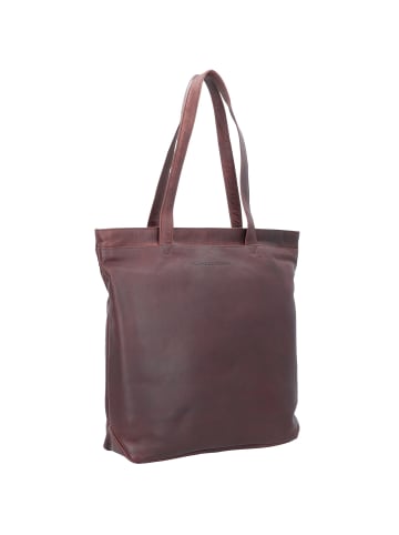 The Chesterfield Brand Wax Pull Up Shopper Tasche Leder 35 cm Laptopfach in braun