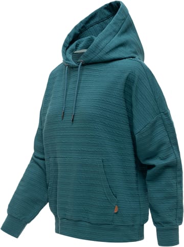 ragwear Kapuzenpullover Pirita Crepe in Ocean Green