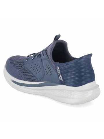 Skechers Schnürhalbschuh in blau