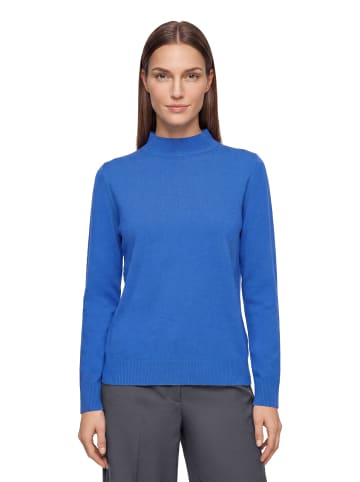 Betty Barclay Basic-Strickpullover mit Stehkragen in Electric Blue